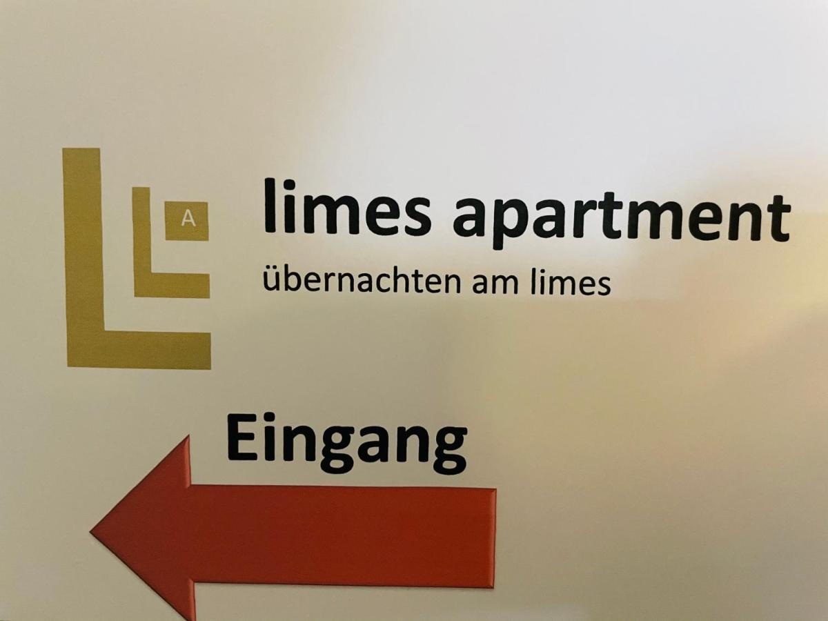 Limes Apartment -Uebernachten Am Limes- Rainau Exteriér fotografie